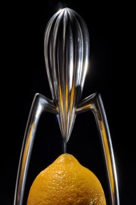Lemon juicer by Philippe Starck.
